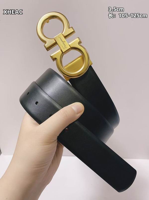 Ferragamo belt 35mmX105-125cm 8L183